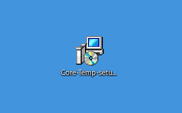 CoreTemp実行ファイル
