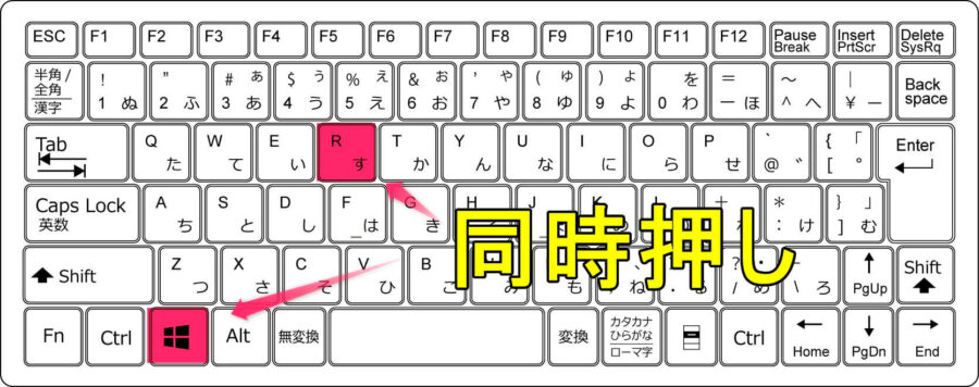 キーボードファイル名を指定して実行呼び出しイメージ