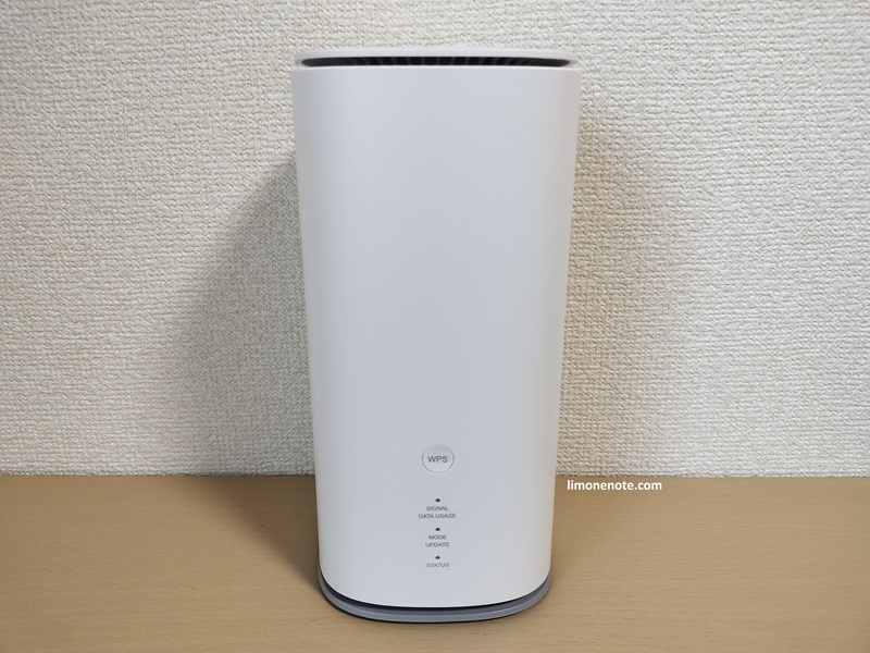 Speed Wi-Fi HOME 5G L13のホームルーター写真