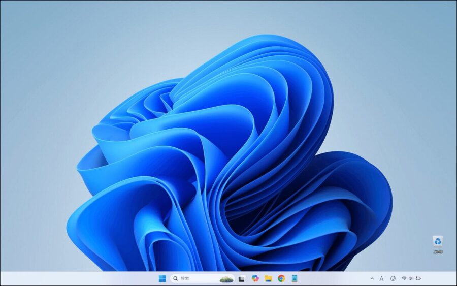 Windows11ホーム画面