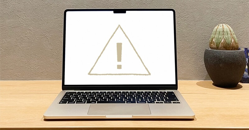 パソコン security warning image