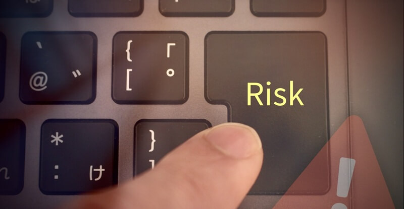 残骸ファイルを放置することのリスクイメージ