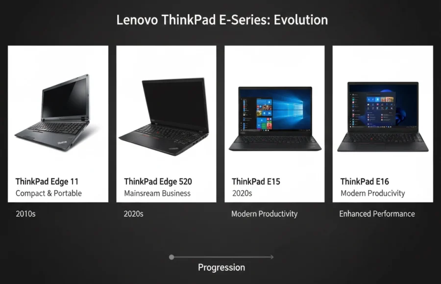 ThinkPad Eシリーズの変遷