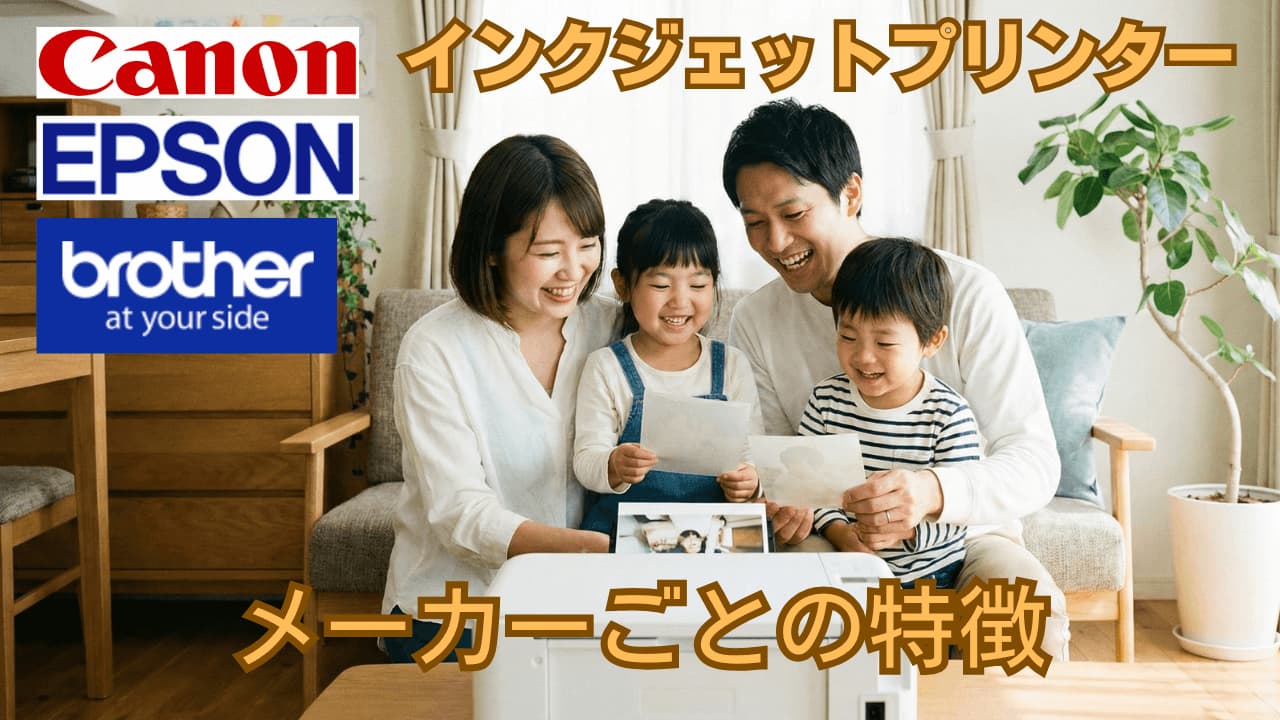 インクジェットプリンターメーカー選びアイキャッチ画像