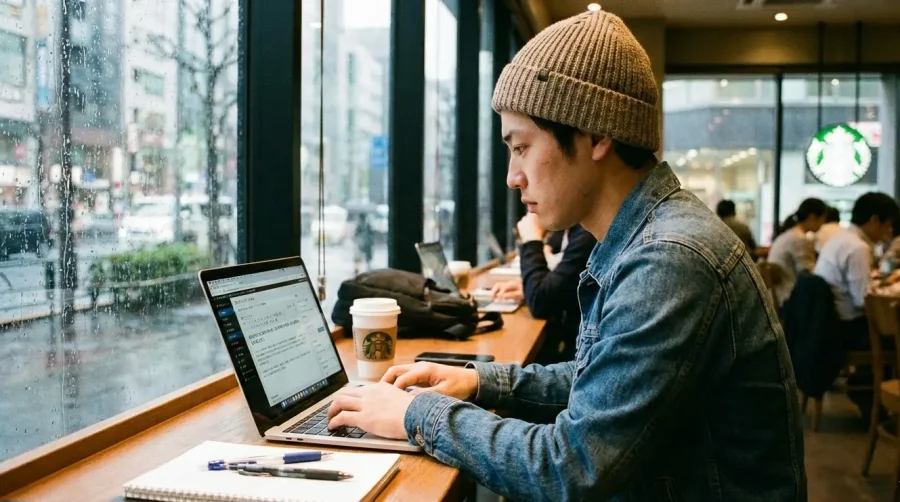 アフィリエイトはカフェなどどこでも取り組むことができる