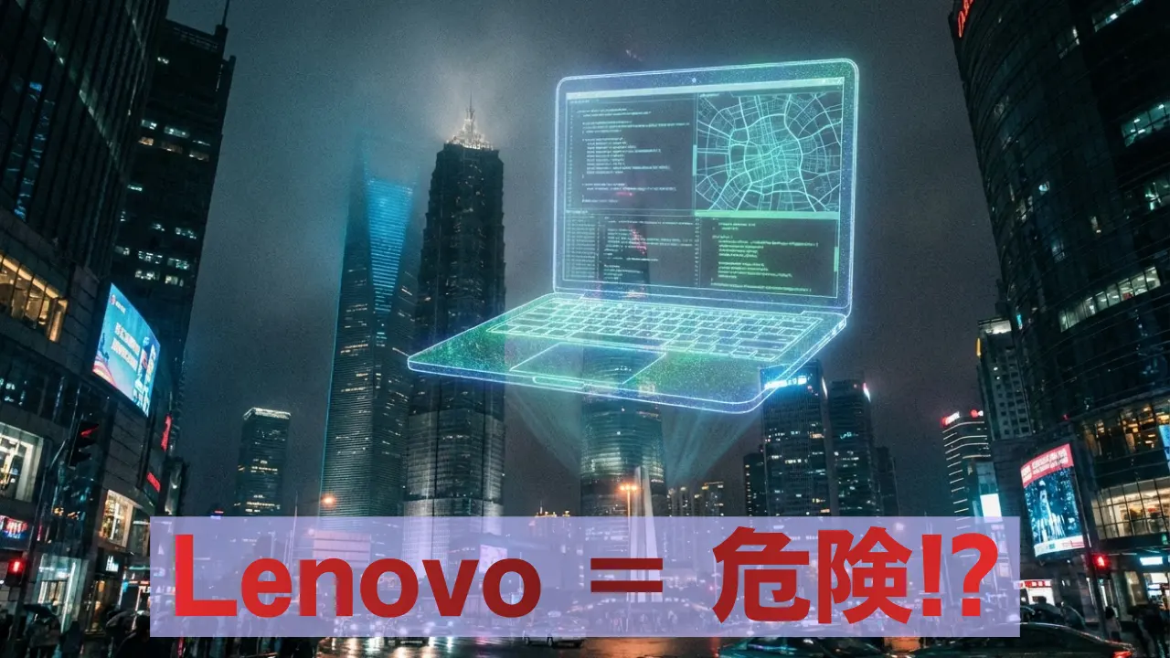 Lenovoは中国製だから危険なのか？アイキャッチ画像