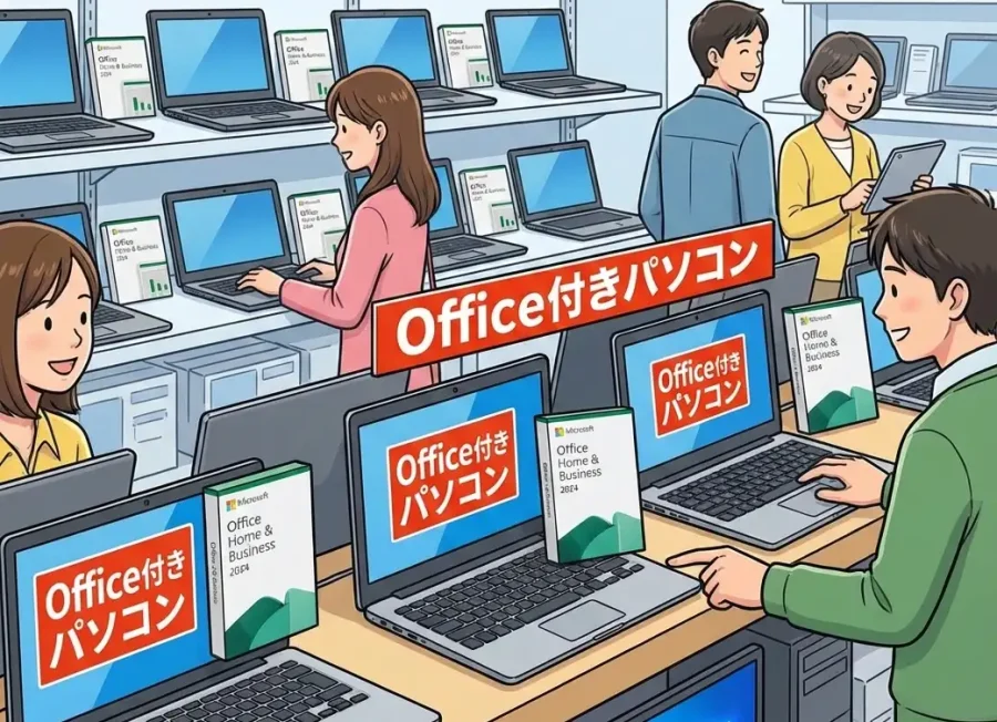 パソコン量販店イメージ