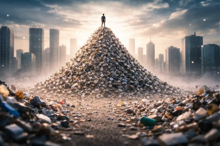 塵も積もれば山となる