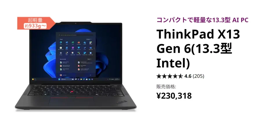 ThinkPad X13 Gen6