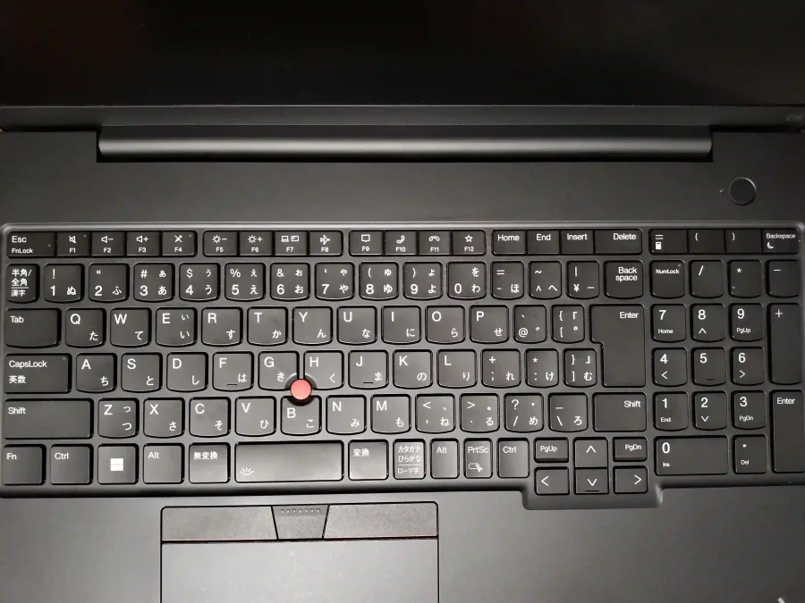 ThinkPad Eシリーズキーボード画像