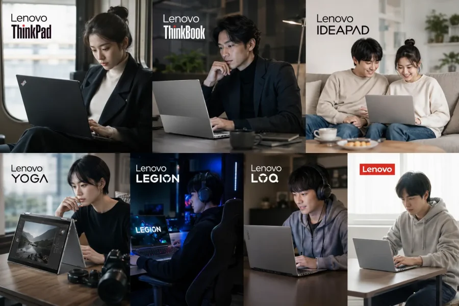 Lenovoブランドそれぞれのユースケース