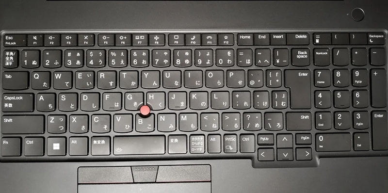 ThinkPad キーボード画像