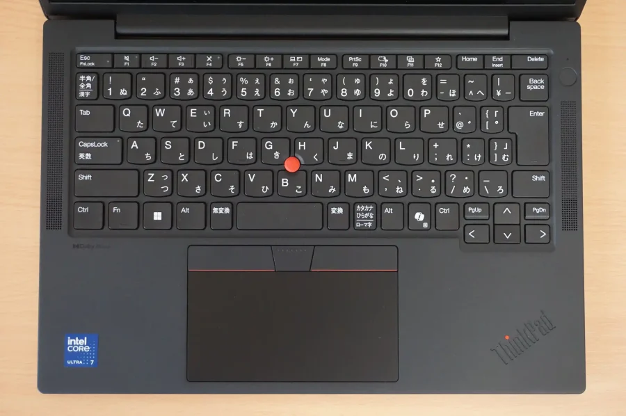 ThinkPad X13 Gen 6 キーボード全体画像