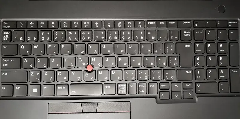 ThinkPad キーボード画像